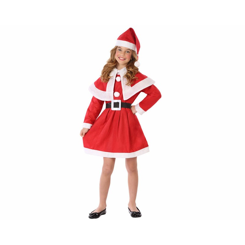 Disfraz Niños BigBuy Christmas Mamá Noel Rojo Navidad - Compra online en MegaJuguetes