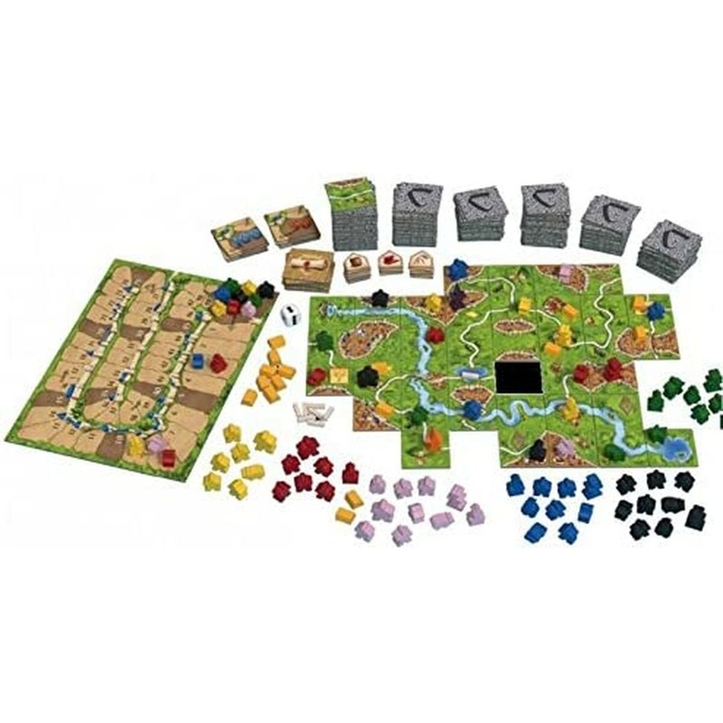 Juegos Habilidad Niños: Carcassonne Básico + 11 Expansiones Devir