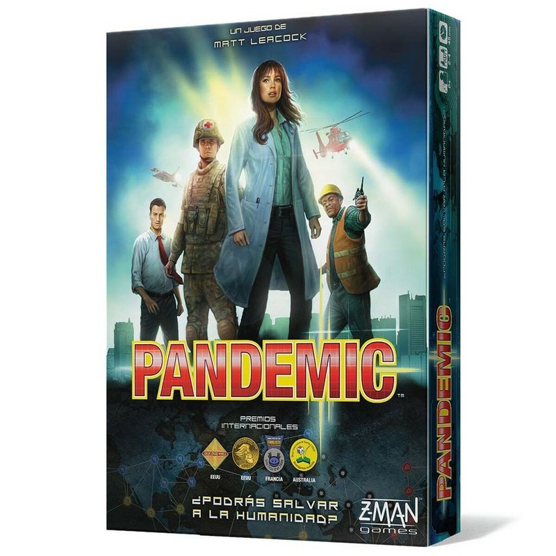Juegos Mesa Niños Pandemic Asmodee - Estrategia Cooperativa - Compra online en MegaJuguetes
