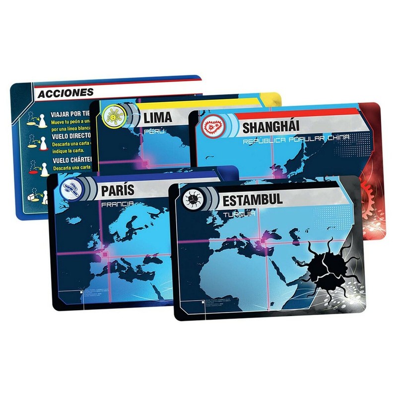 Juegos Mesa Niños Pandemic Asmodee - Estrategia Cooperativa