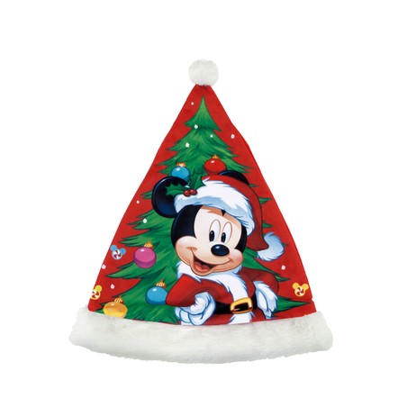 Disfraces Niños: Gorro Papá Noel Mickey Mouse Happy Smiles Infantil - Compra online en MegaJuguetes