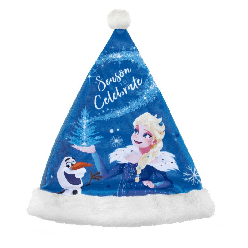 Disfraces Niños: Gorro de Papá Noel Infantil Frozen Memories 37 cm - Compra online en MegaJuguetes