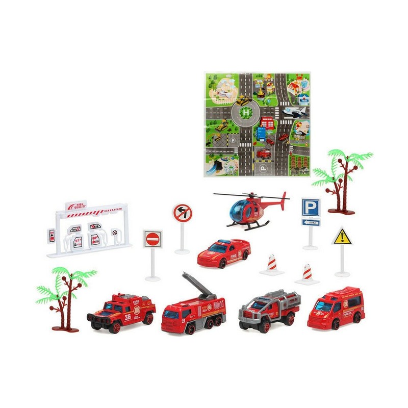 Coches Juguete Niños: Estación de Bomberos - Compra online en MegaJuguetes