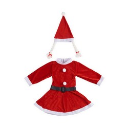 Disfraz Niños Mamá Noel Krist+ Blanco Rojo 9-13 Años - Compra online en MegaJuguetes