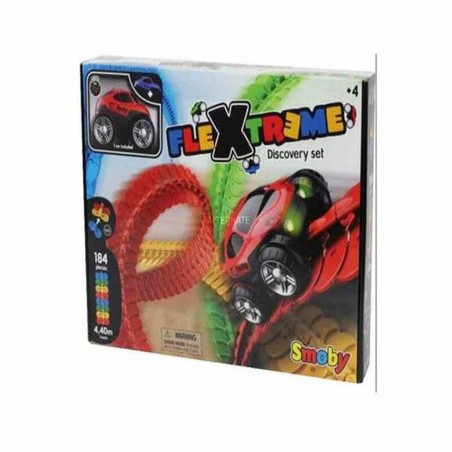 Coches Juguete Niños: Pista Flexible Smoby FleXtreme Discovery Set - Compra online en MegaJuguetes