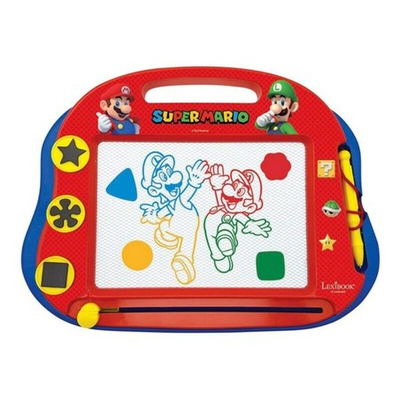Manualidades Niños: Pizarra Magnética Super Mario Lexibook A5 - Compra online en MegaJuguetes