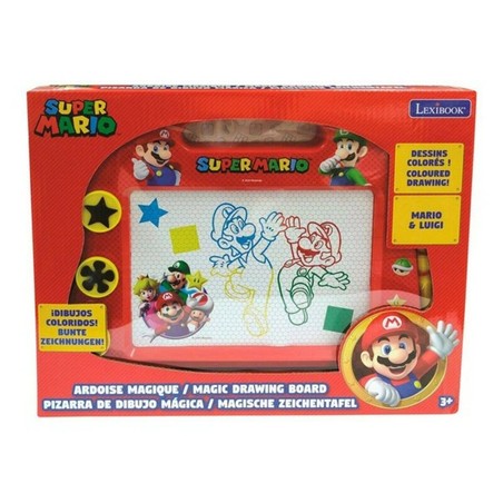 Manualidades Niños: Pizarra Magnética Super Mario Lexibook A5