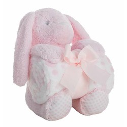 Doudou Bebé Conejo Twister Coralina Rosa - Compra online en MegaJuguetes