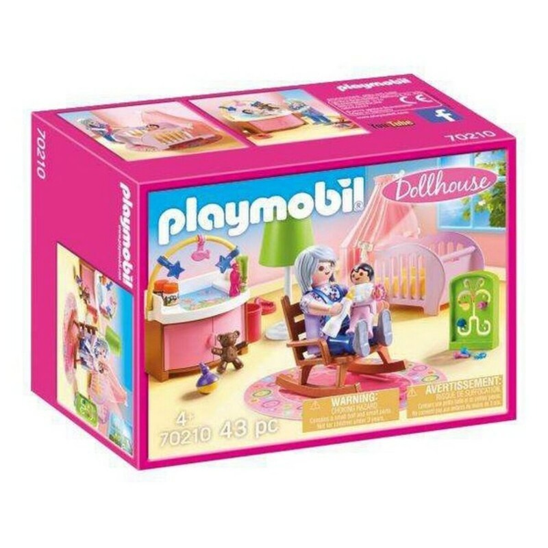 Figuras Acción Niños Playmobil Habitación Bebé 70210 - Compra online en MegaJuguetes