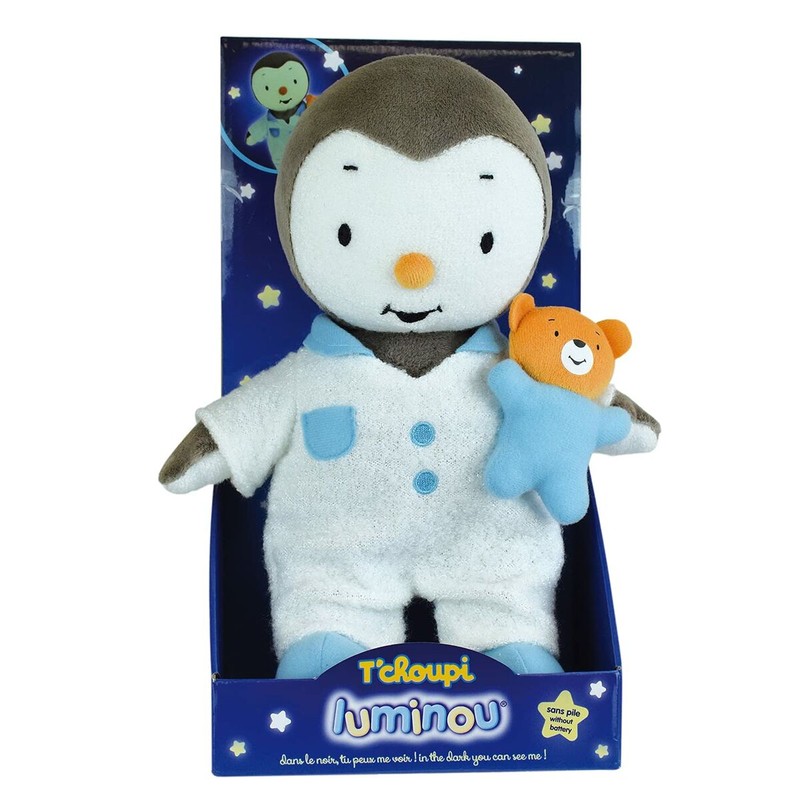 Peluches Niños Jemini T'choupi 25 cm Luminoso
