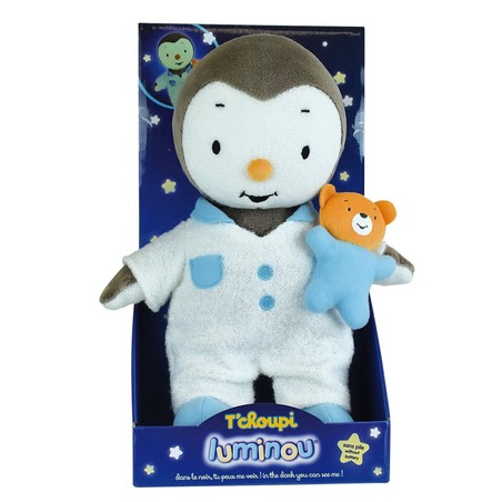 Peluches Niños Jemini T'choupi 25 cm Luminoso