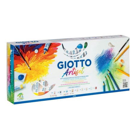 Manualidades Niños Giotto Artiset: Set de Dibujo 65 Piezas Multicolor - Compra online en MegaJuguetes