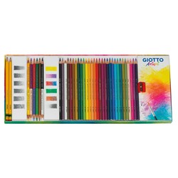 Manualidades Niños Giotto Artiset: Set de Dibujo 65 Piezas Multicolor - Compra online en MegaJuguetes 2