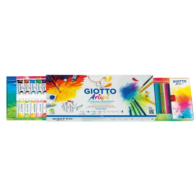 Manualidades Niños Giotto Artiset: Set de Dibujo 65 Piezas Multicolor