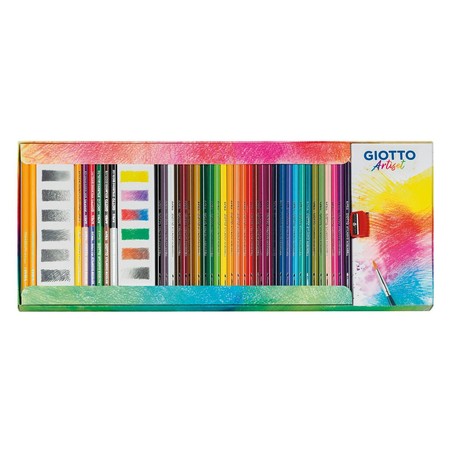 Manualidades Niños Giotto Artiset: Set de Dibujo 65 Piezas Multicolor