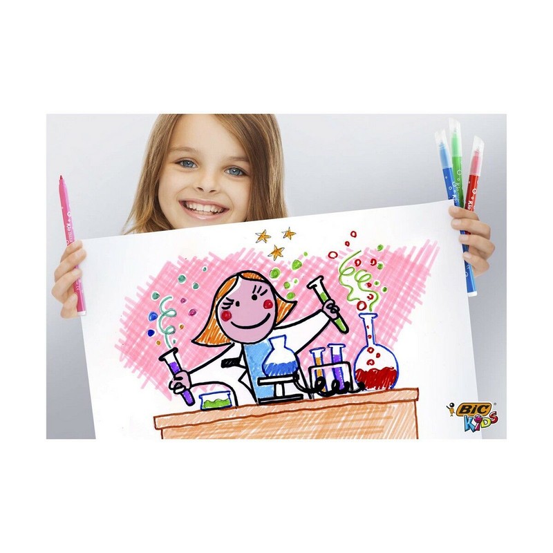 Manualidades Niños: Ceras de Colores Plastidecor Kids Multicolor - Compra online en MegaJuguetes