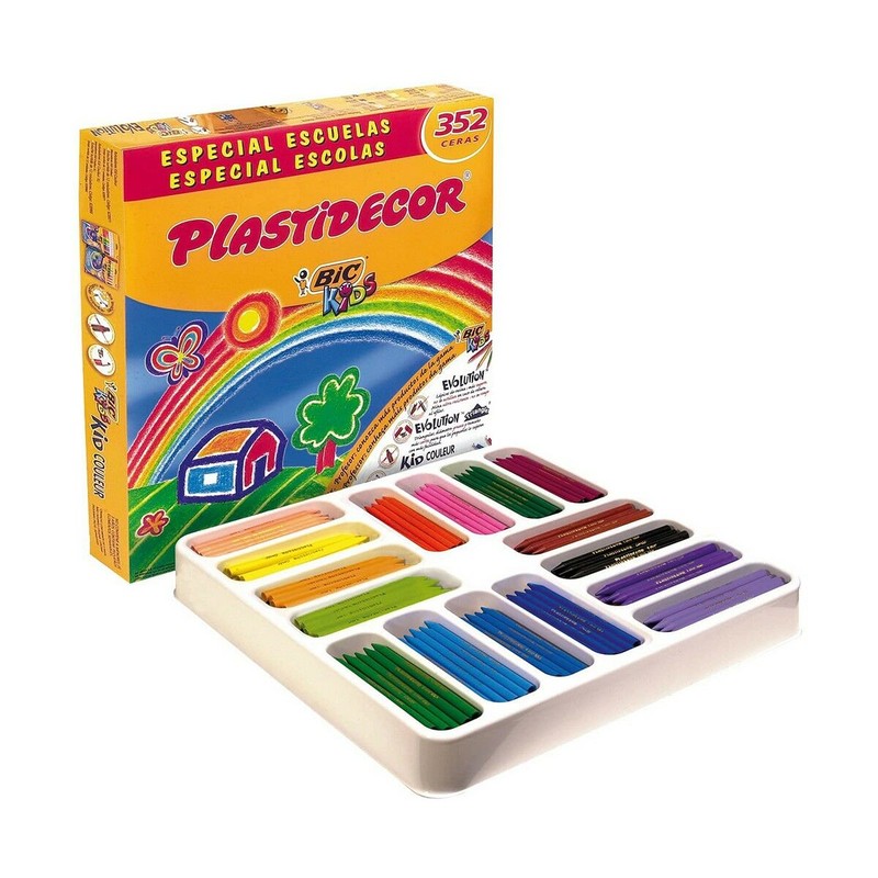 Manualidades Niños: Ceras de Colores Plastidecor Kids Multicolor