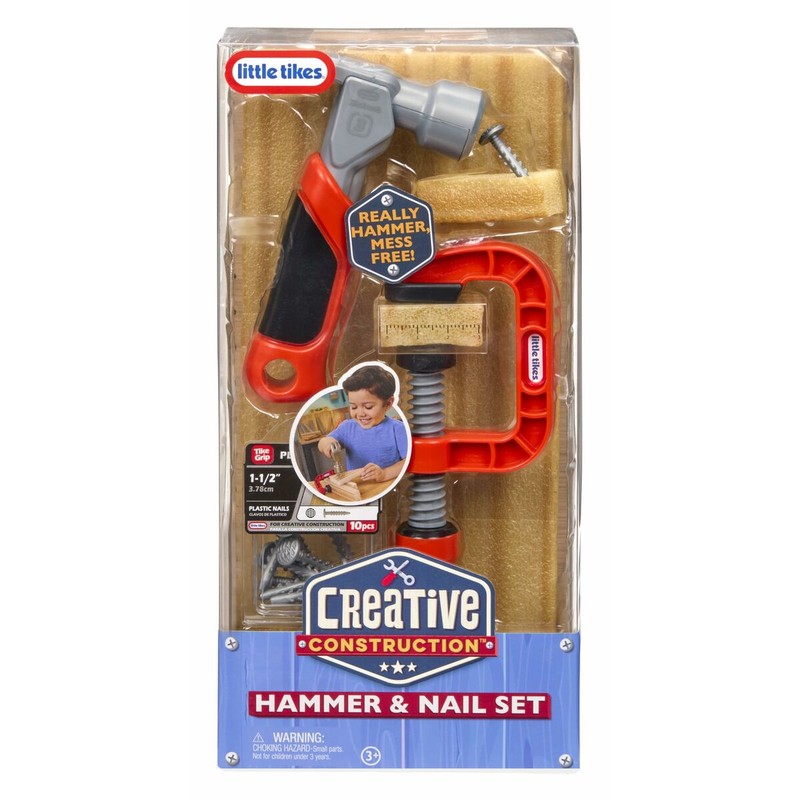 Juego de martillo y clavos Little Tikes para niños