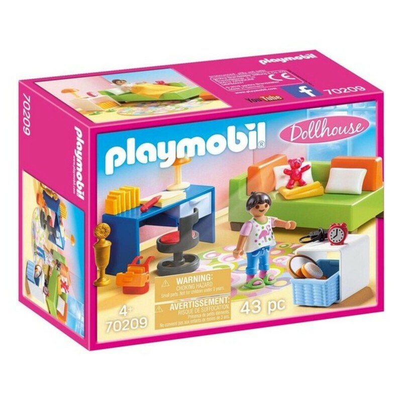 Figuras Acción Niños: Playset Habitación Adolescente Playmobil 70209 - Compra online en MegaJuguetes