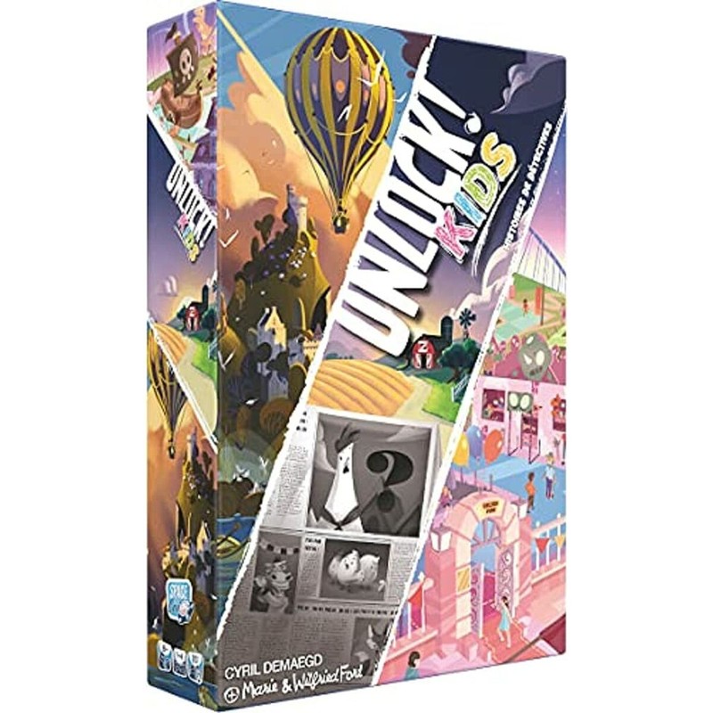 Juego de Mesa para Niños Asmodee Unlock! Kids - Escape Room Cooperativo - Compra online en MegaJuguetes