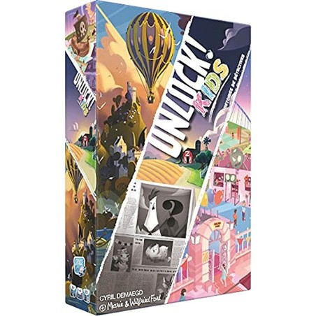 Juego de Mesa para Niños Asmodee Unlock! Kids - Escape Room Cooperativo - Compra online en MegaJuguetes