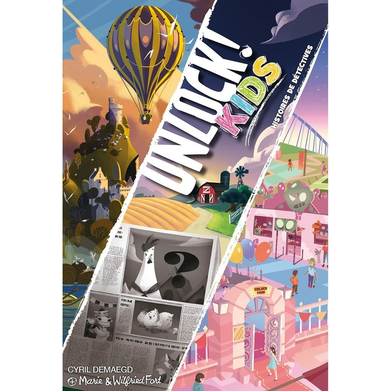 Juego de Mesa para Niños Asmodee Unlock! Kids - Escape Room Cooperativo