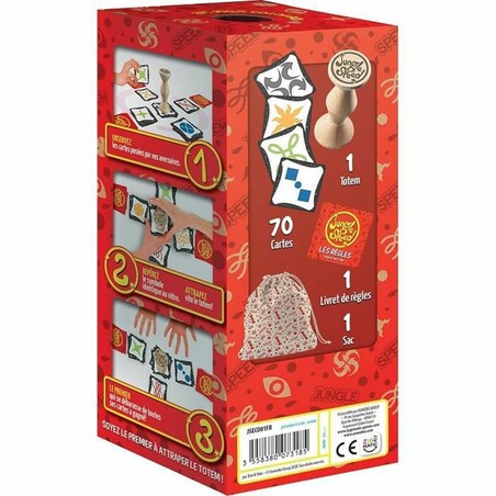 Juegos Mesa Niños Asmodee Jungle Speed - Edición Francesa