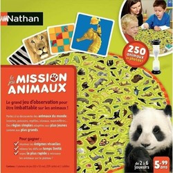 Juegos Mesa Niños Nathan Mission animaux - Descubre Animales - Compra online en MegaJuguetes 2