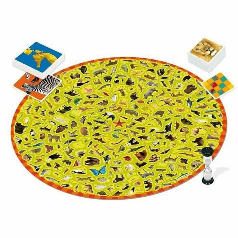 Juegos Mesa Niños Nathan Mission animaux - Descubre Animales