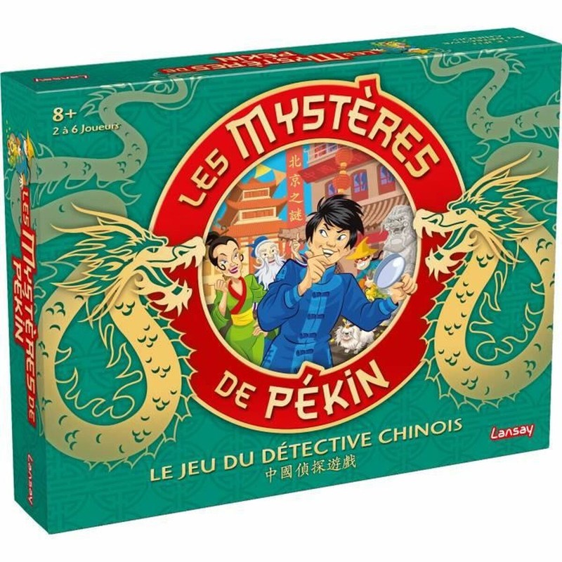 Juegos Mesa Niños Lansay Les Mysteres De Pekin: Detective y Lógica - Compra online en MegaJuguetes