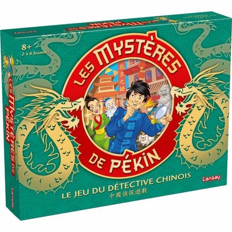 Juegos Mesa Niños Lansay Les Mysteres De Pekin: Detective y Lógica - Compra online en MegaJuguetes