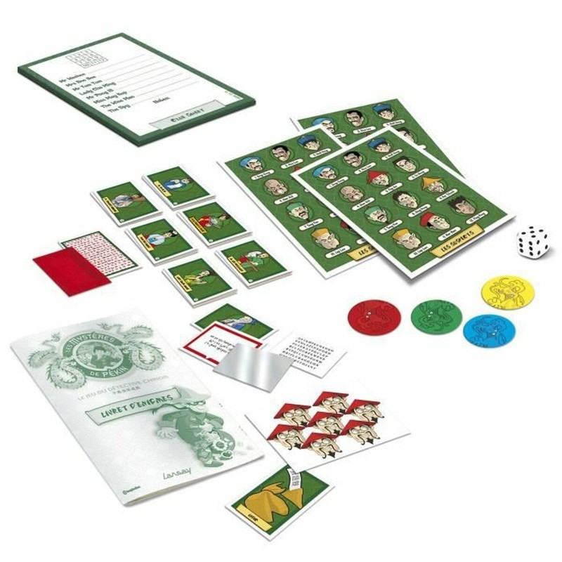 Juegos Mesa Niños Lansay Les Mysteres De Pekin: Detective y Lógica
