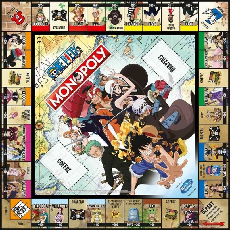 Juegos Mesa Niños Monopoly One Piece - Winning Moves