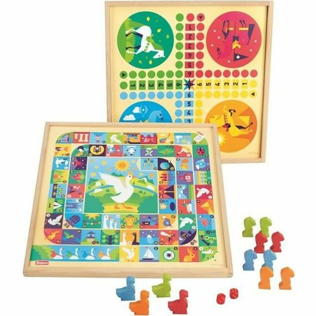 Juegos Mesa Niños Jeujura Oca y Caballitos – Madera Educativa - Compra online en MegaJuguetes