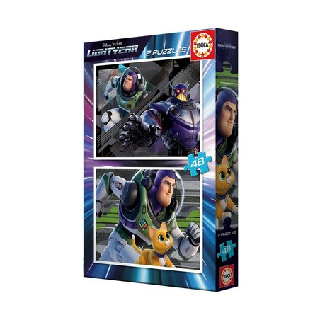 Puzzle Infantil Educa Lightyear - Doble Diversión - Compra online en MegaJuguetes