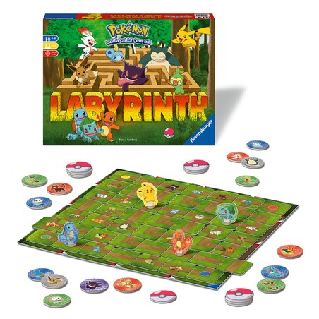 Juegos Mesa Niños Ravensburger Pokémon Labyrinth - Estrategia