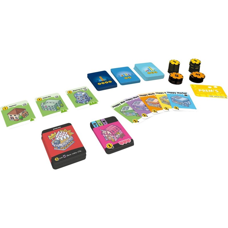 Juegos Mesa Niños Asmodee Happy City - Estrategia Divertida