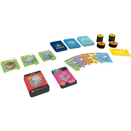 Juegos Mesa Niños Asmodee Happy City - Estrategia Divertida