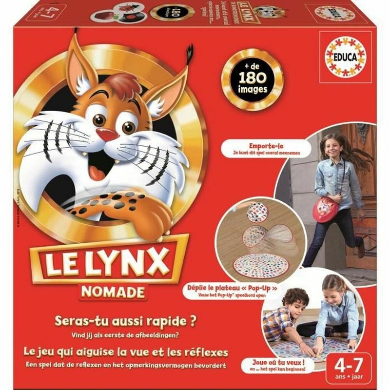 Juegos de Mesa Niños Educa The Nomad Lynx Plegable - Compra online en MegaJuguetes
