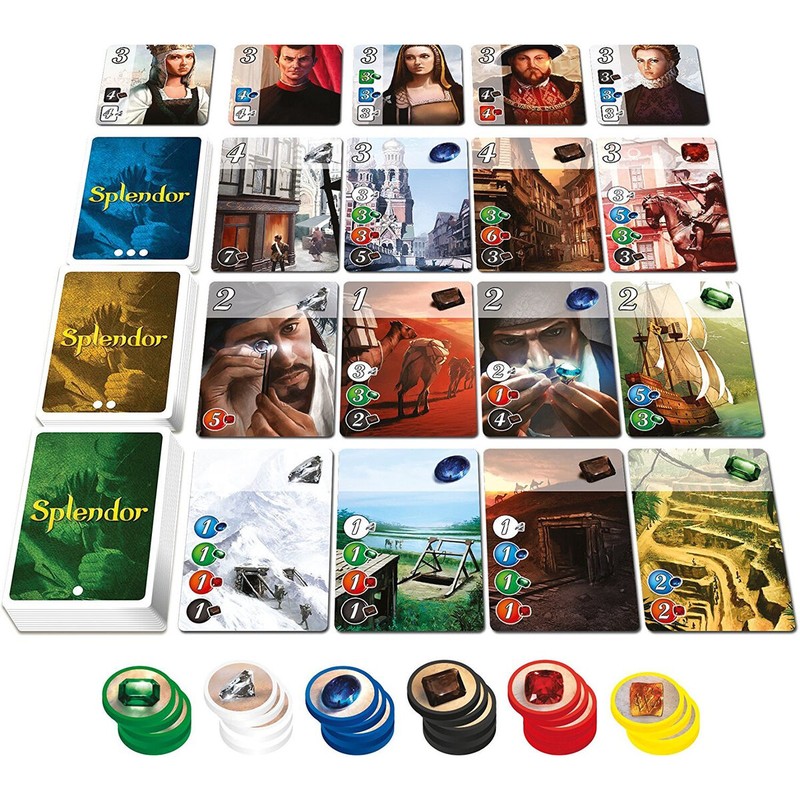 Juegos Mesa Niños Asmodee Splendor