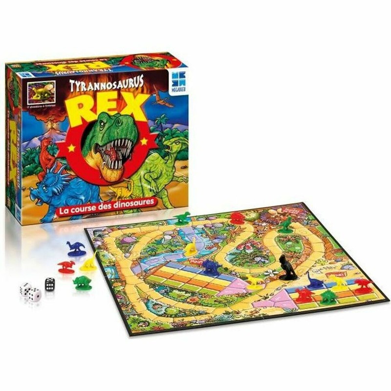 Juegos Mesa Niños Megableu King Tyrannosaure - Aventura Dinosaurios - Compra online en MegaJuguetes