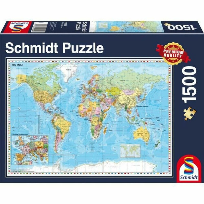 Puzzle 1500 Piezas Schmidt Spiele Kirkjufellsfoss Islandia - Compra online en MegaJuguetes