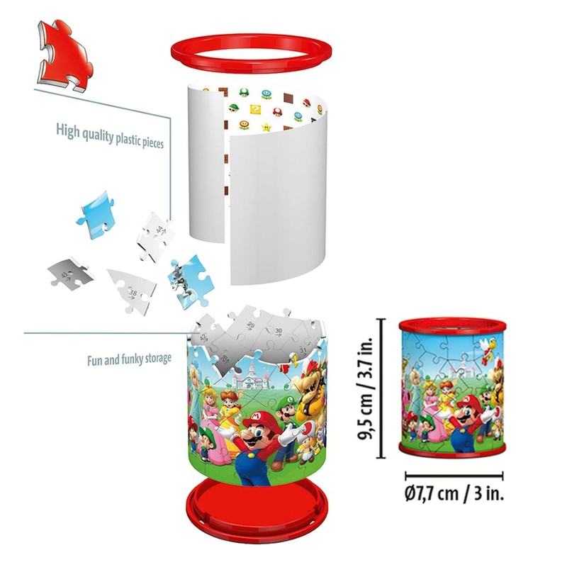 Puzzle infantil Ravensburger Kirkjuffellsfoss 3D (54 Piezas)