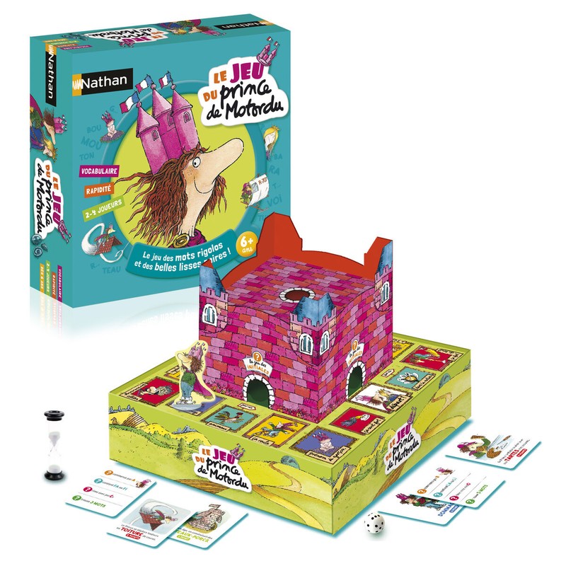 Juegos Mesa Niños Nathan The Prince of Motordu Game