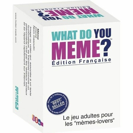 Juego de Mesa Adultos Megableu What do you MEME? Edición Francesa - Compra online en MegaJuguetes