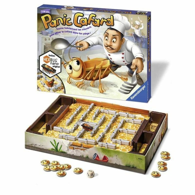 Juegos Mesa Niños Ravensburger Panic Cockroach Estrategia