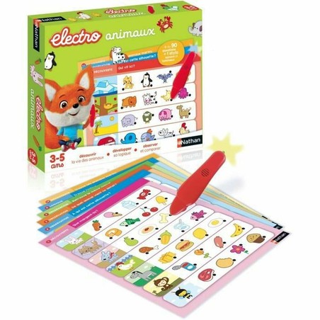 Juegos Mesa Niños: Nathan Electro Animals Educativo - Compra online en MegaJuguetes
