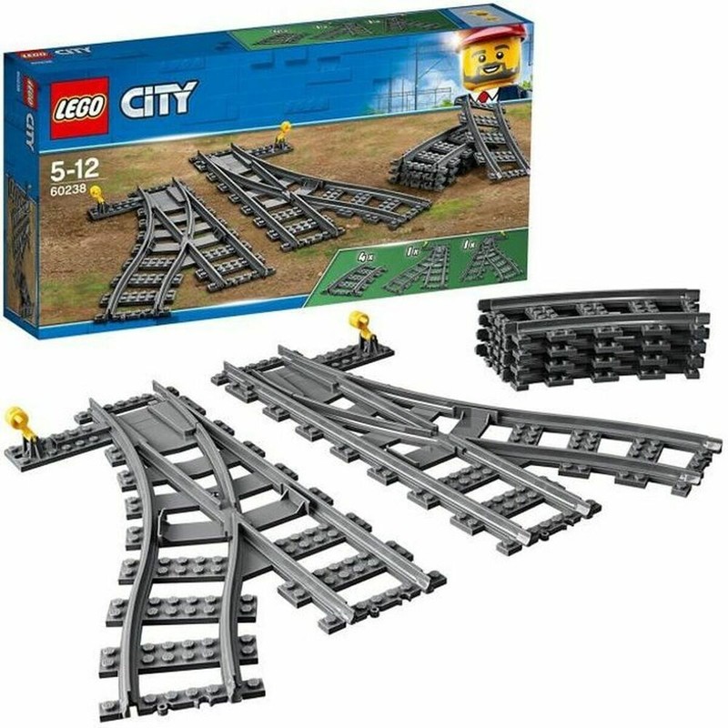 Figuras Acción Niños: Playset Lego City Rail 60238 Accesorios - Compra online en MegaJuguetes
