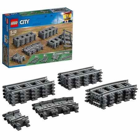 Figuras Acción Niños: Playset Lego City Rail 60238 Accesorios