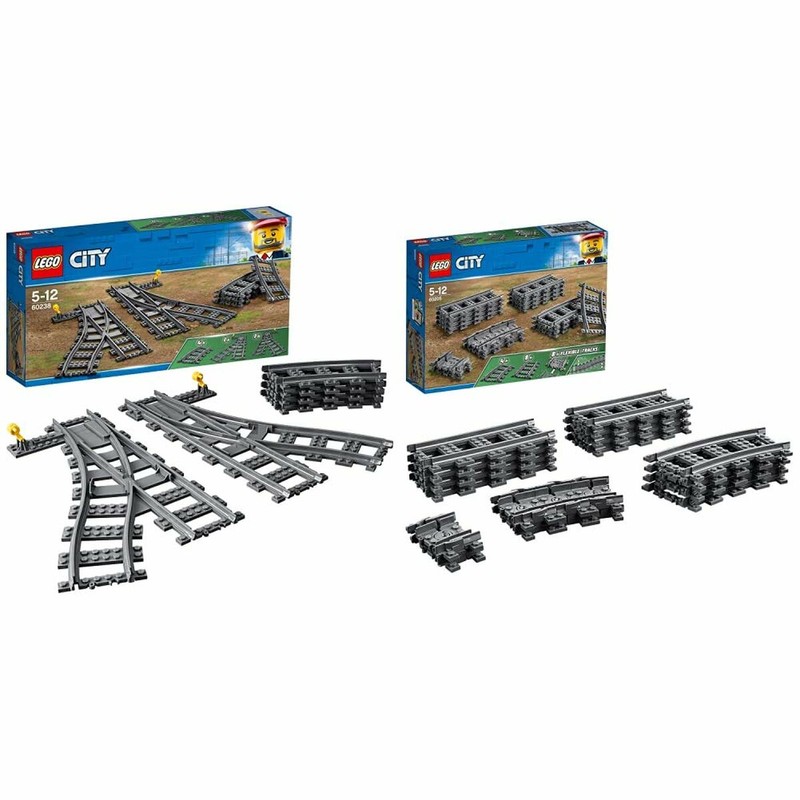 Figuras Acción Niños: Playset Lego City Rail 60238 Accesorios